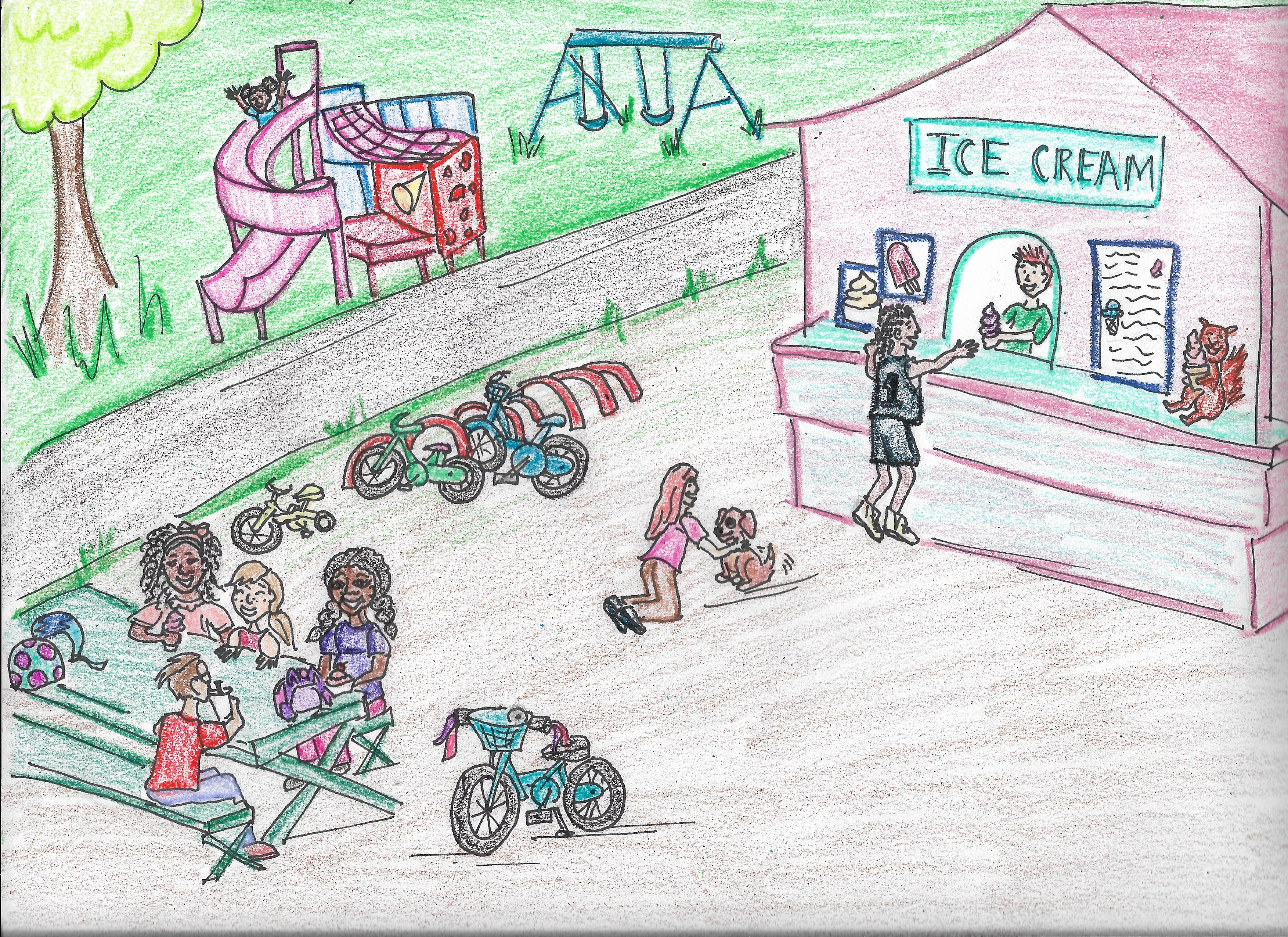 Community gathering from Pedal Pedal